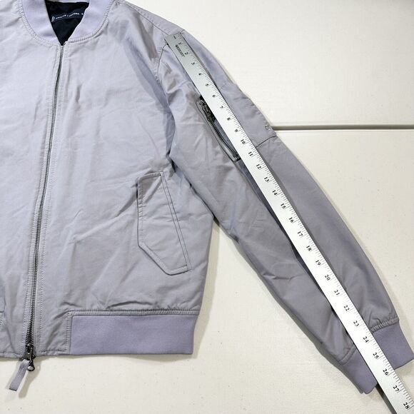 Everlane Uniform The Bomber Jacket Men M Lilac Purple Full Zip Magnetic Pocket - Picture 11 of 11